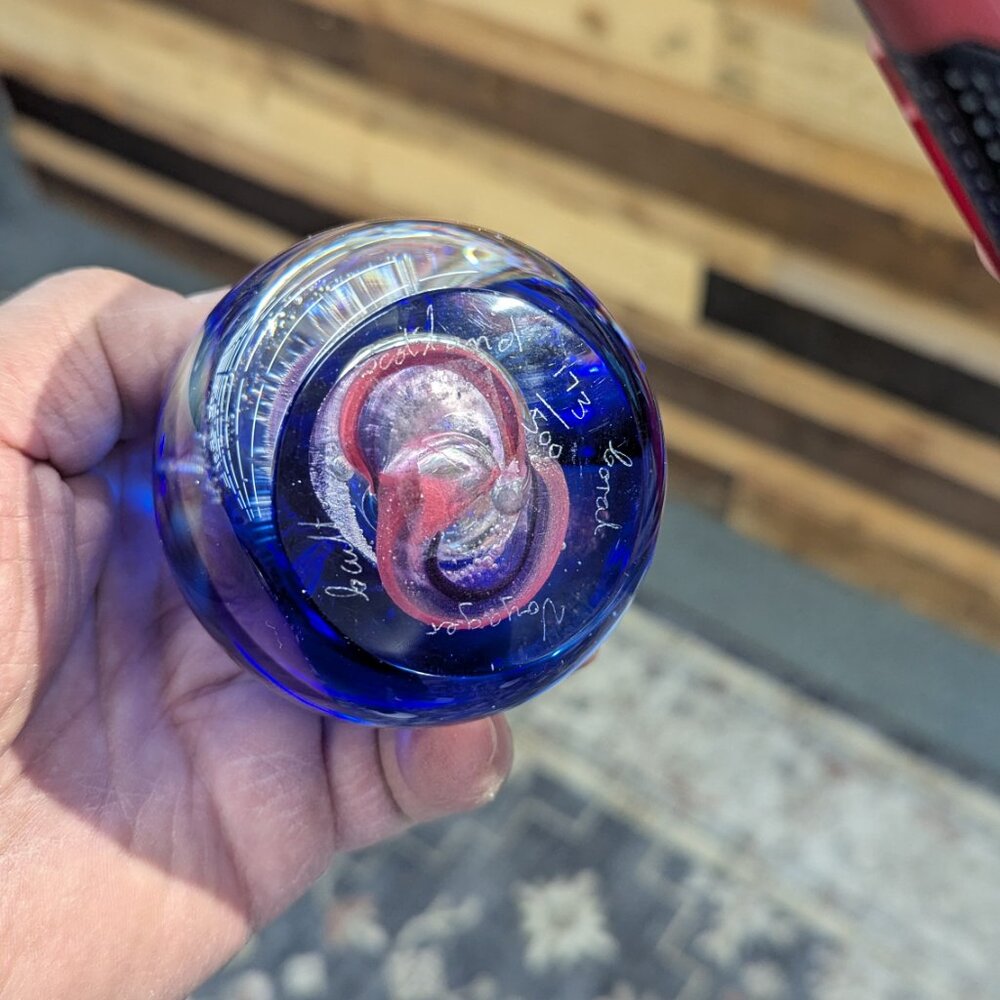 Caithness Glass Limited Edition Paperweight #173/500 Signed Handcrafted/Scotland - Picture 7 of 12
